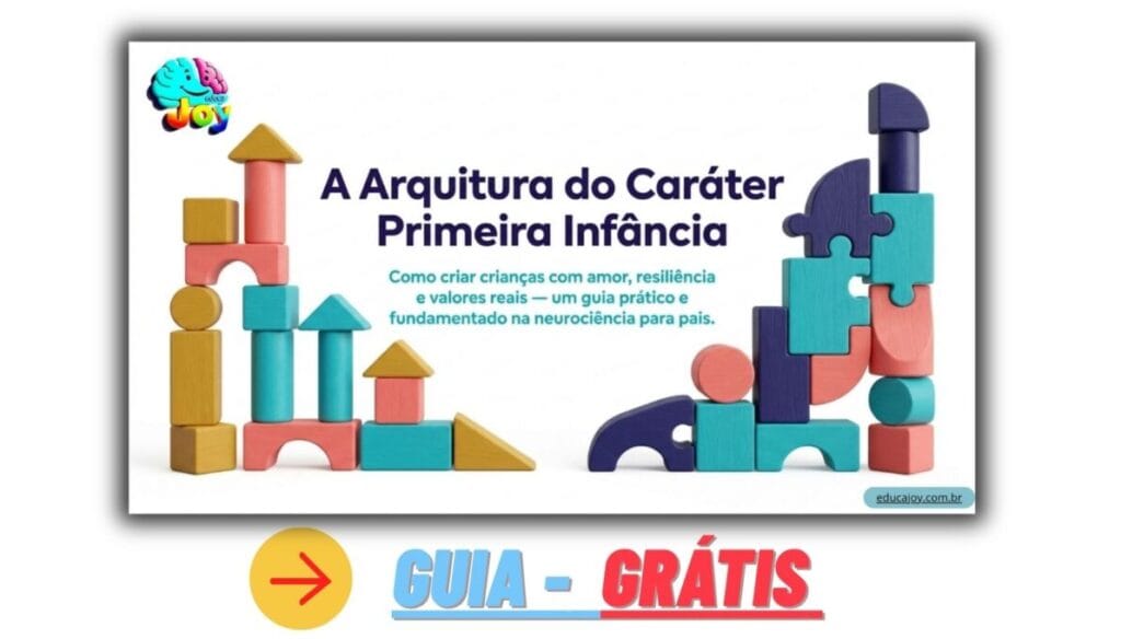 Guia gratuíto para ajudar os pais com a educação de valores na primeira infância. 
