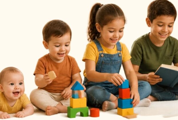 Fases do desenvolvimento infantil e as janelas de oportunidades.