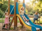 Esperar a vez também se aprende brincando, no parque e em casa.